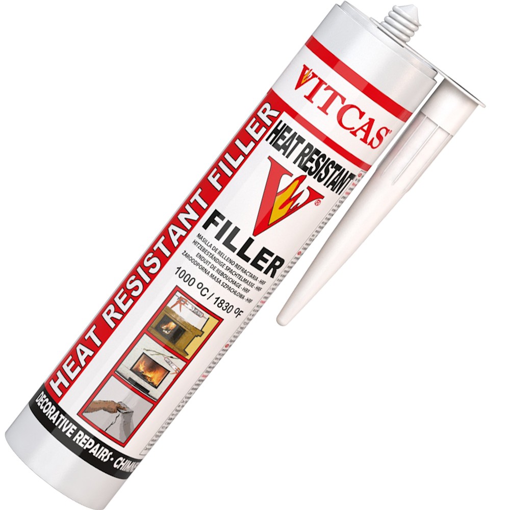 Vitcas Heat Resistant Filler for documented small finish repairs
